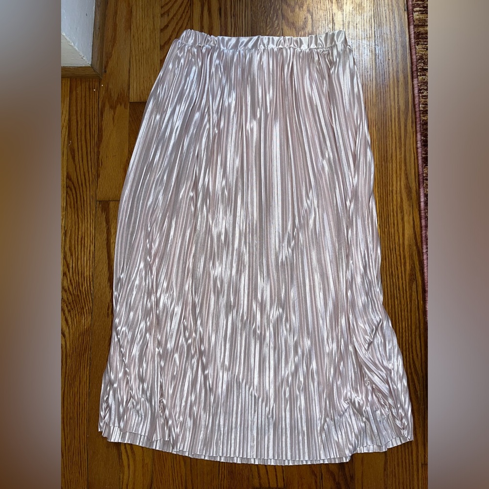 Chelsea28 Midi Light Pink Skirt